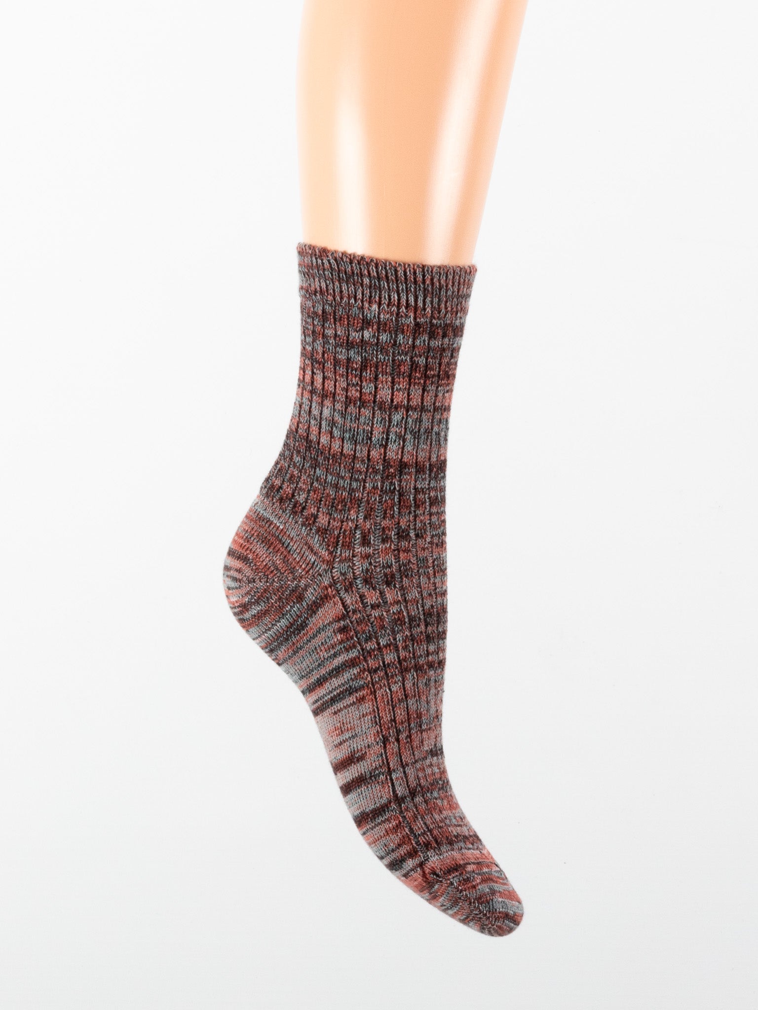 Calza costina melange da donna
