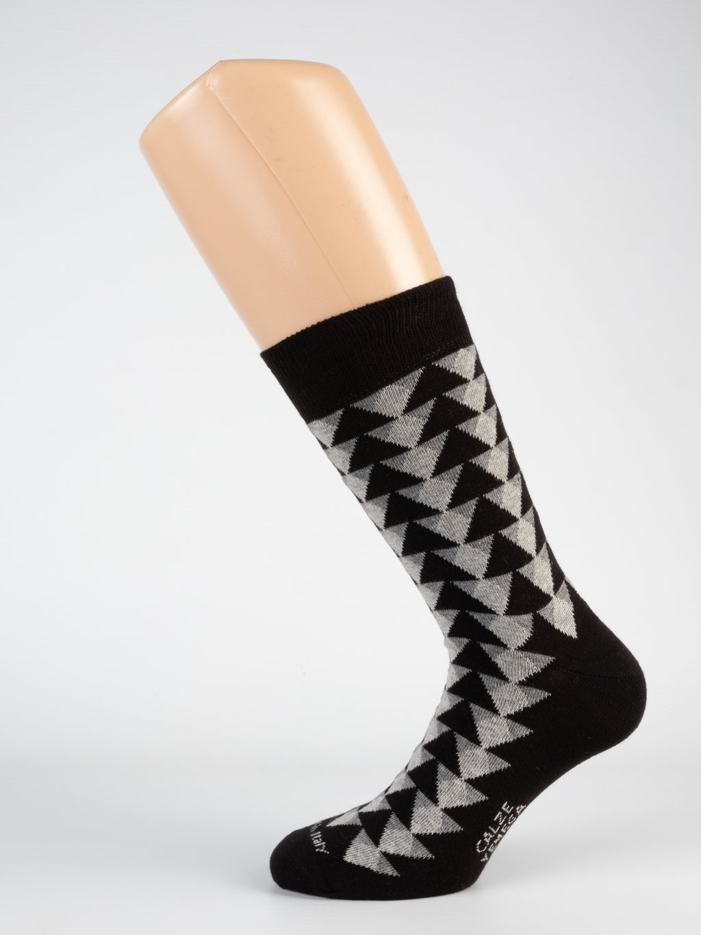 Calza triangoli 3d moda uomo