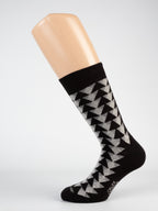 Calza triangoli 3d moda uomo