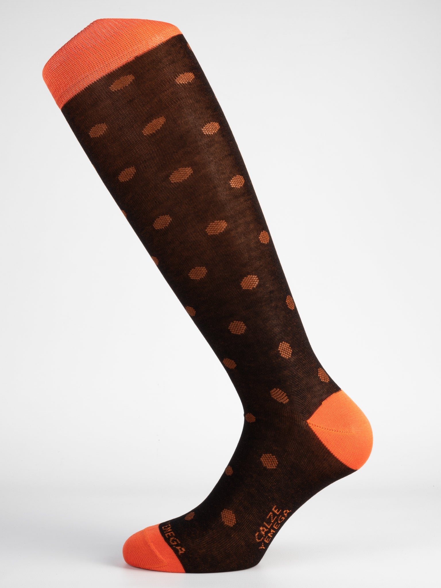 Calza Uomo in Filo di Scozia – links pois melangiato