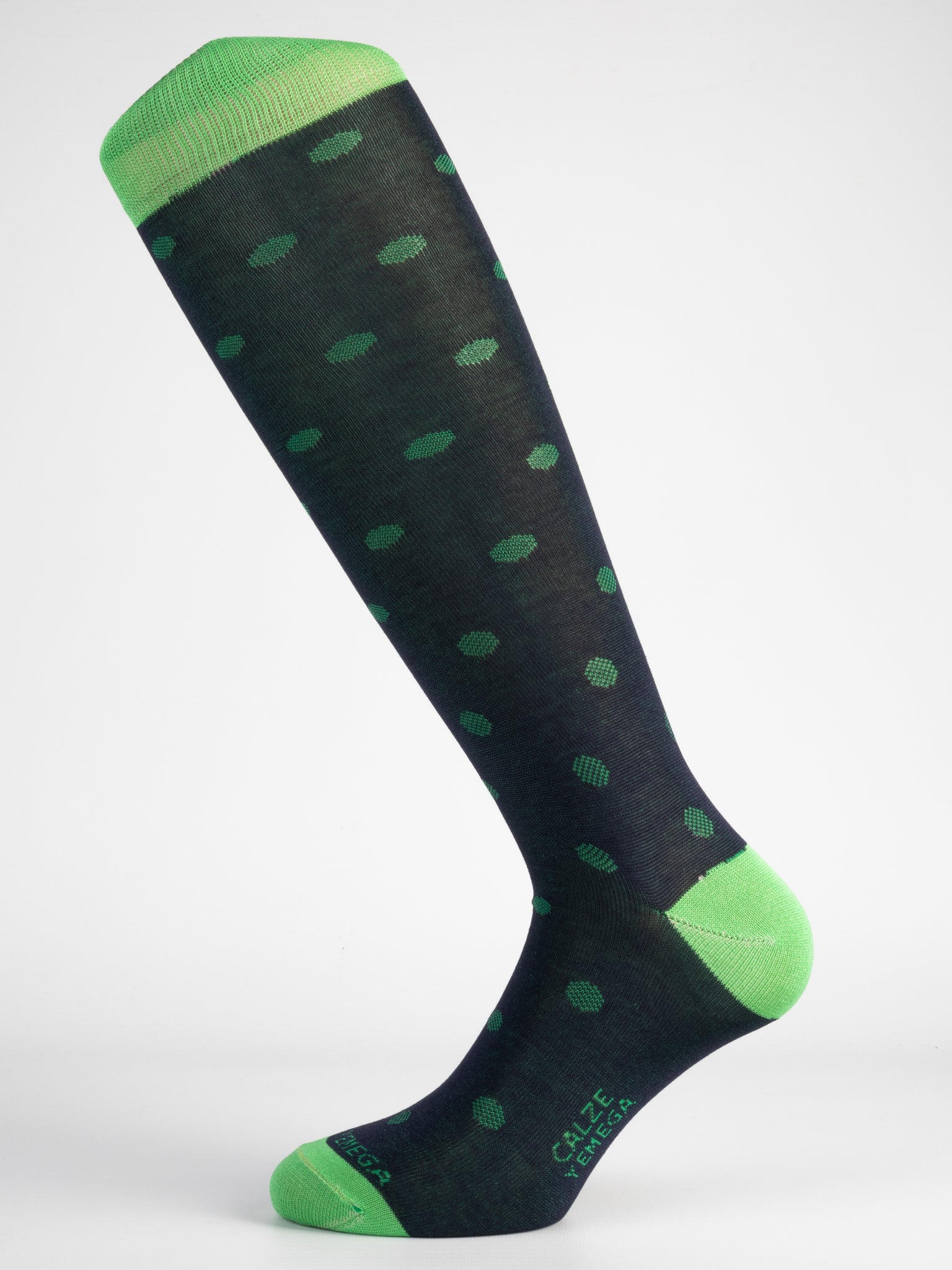 Calza Uomo in Filo di Scozia – links pois melangiato