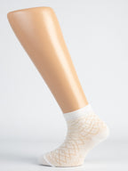 Calza Bimba in Filo di Scozia - links traforato