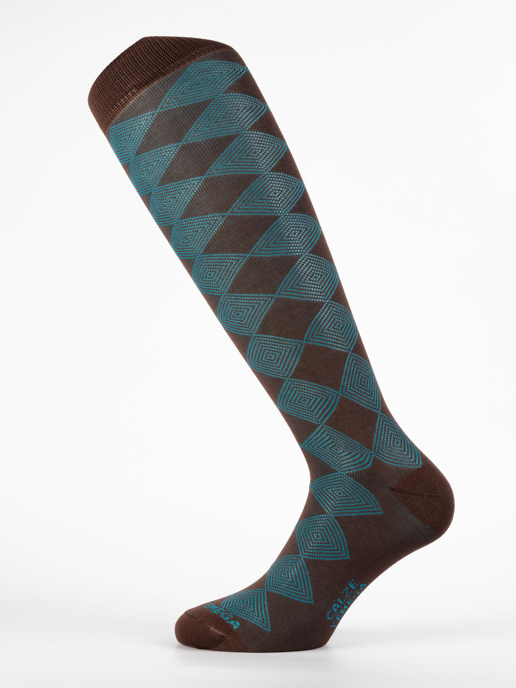 Calza Uomo in Filo di Scozia – rombi