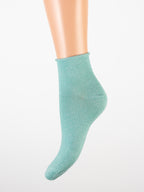 Calza Donna in Filo di Scozia – taglio laser lurex