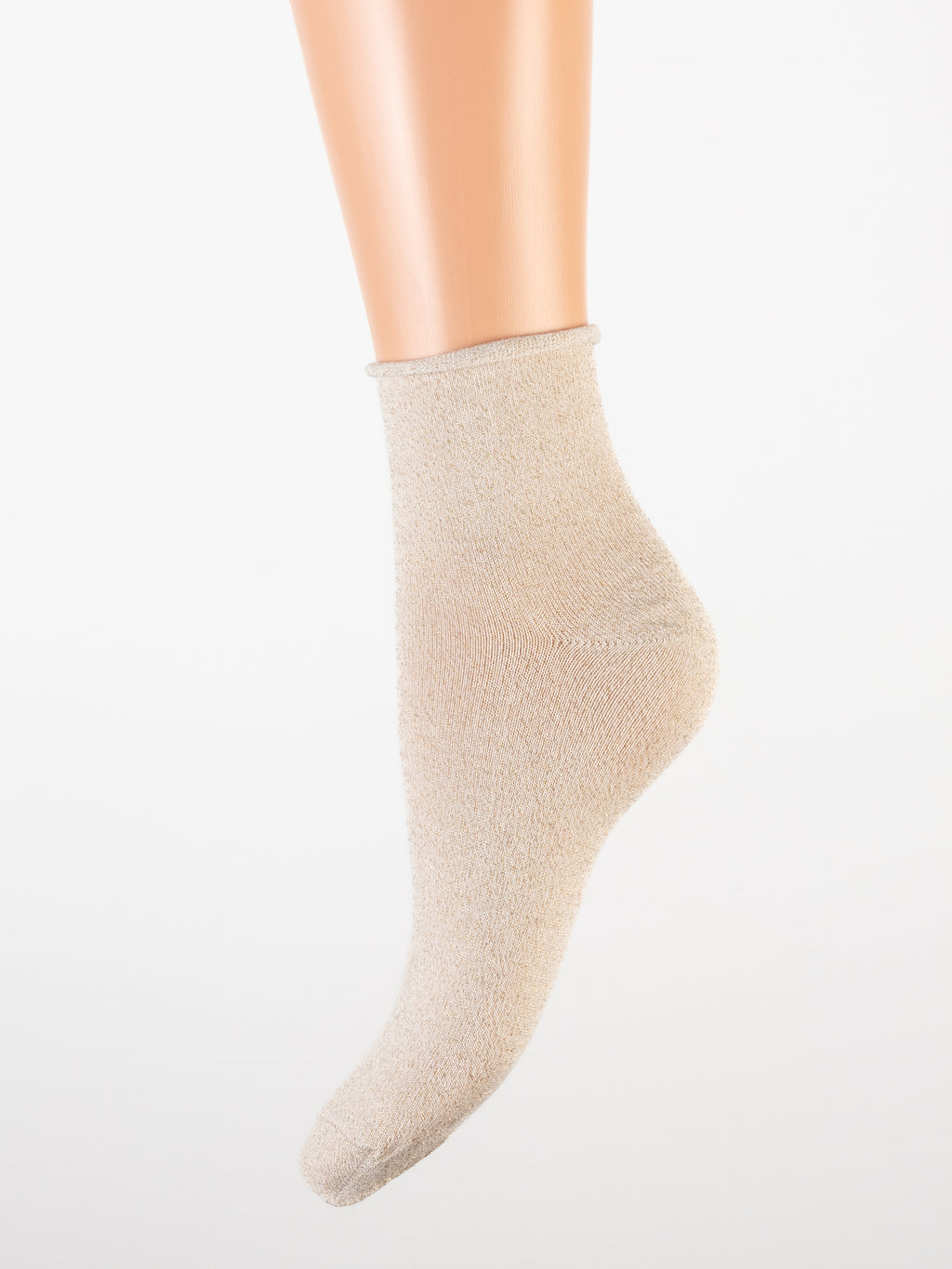 Calza Donna in Filo di Scozia – taglio laser lurex