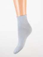 Calza Donna in Filo di Scozia – taglio laser lurex