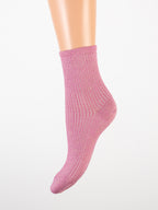 Calza Donna in Filo di Scozia – costina lurex