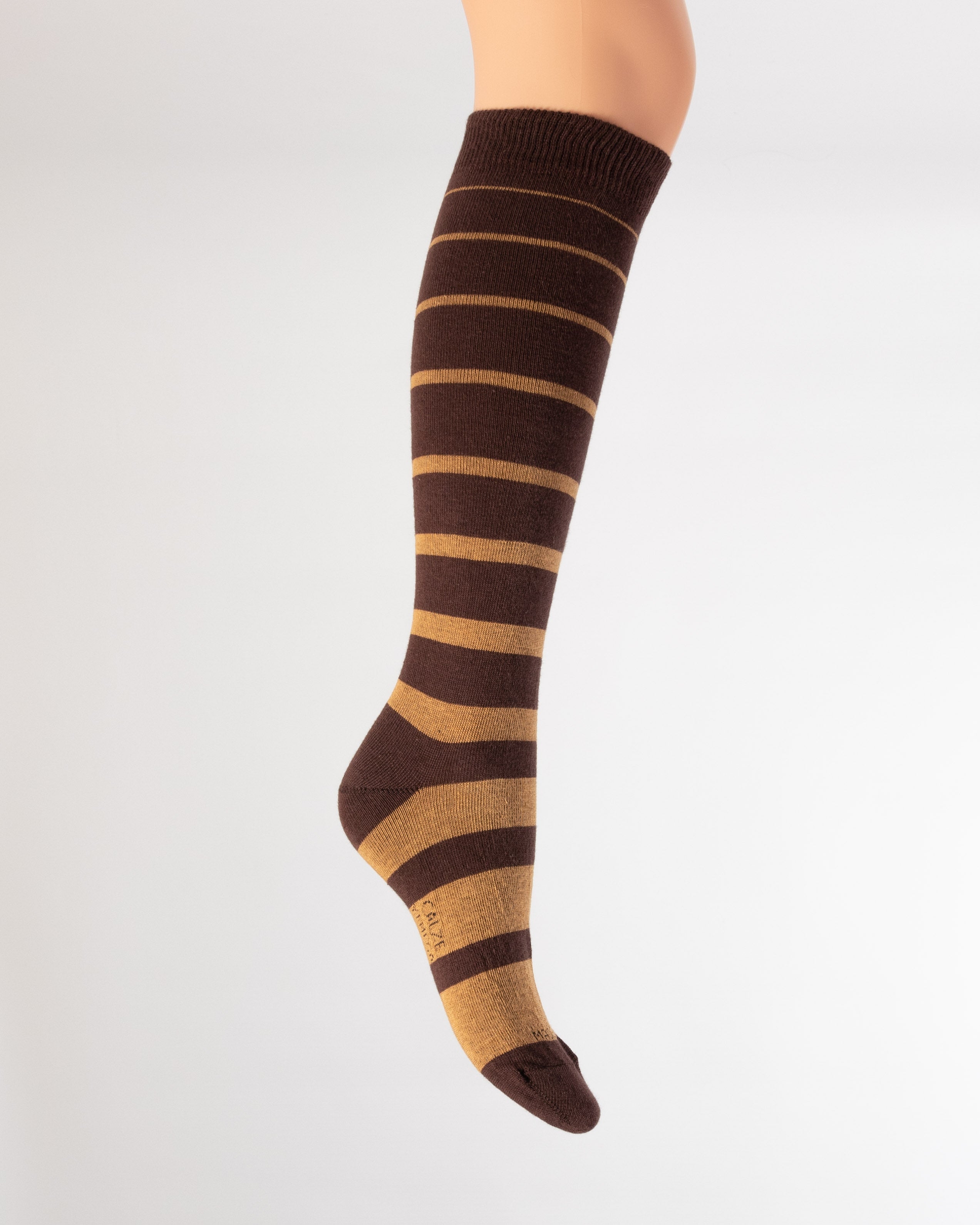 Calza rigata da donna