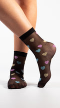 Calza Donna cuori