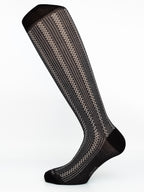 Calza Uomo in Filo di Scozia – costina a rombi