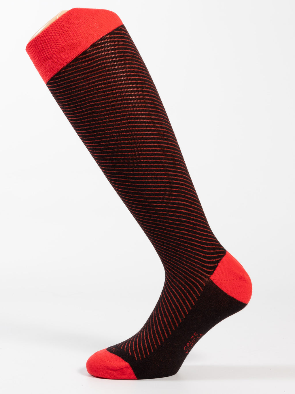 Calza rigo diagonale moda uomo