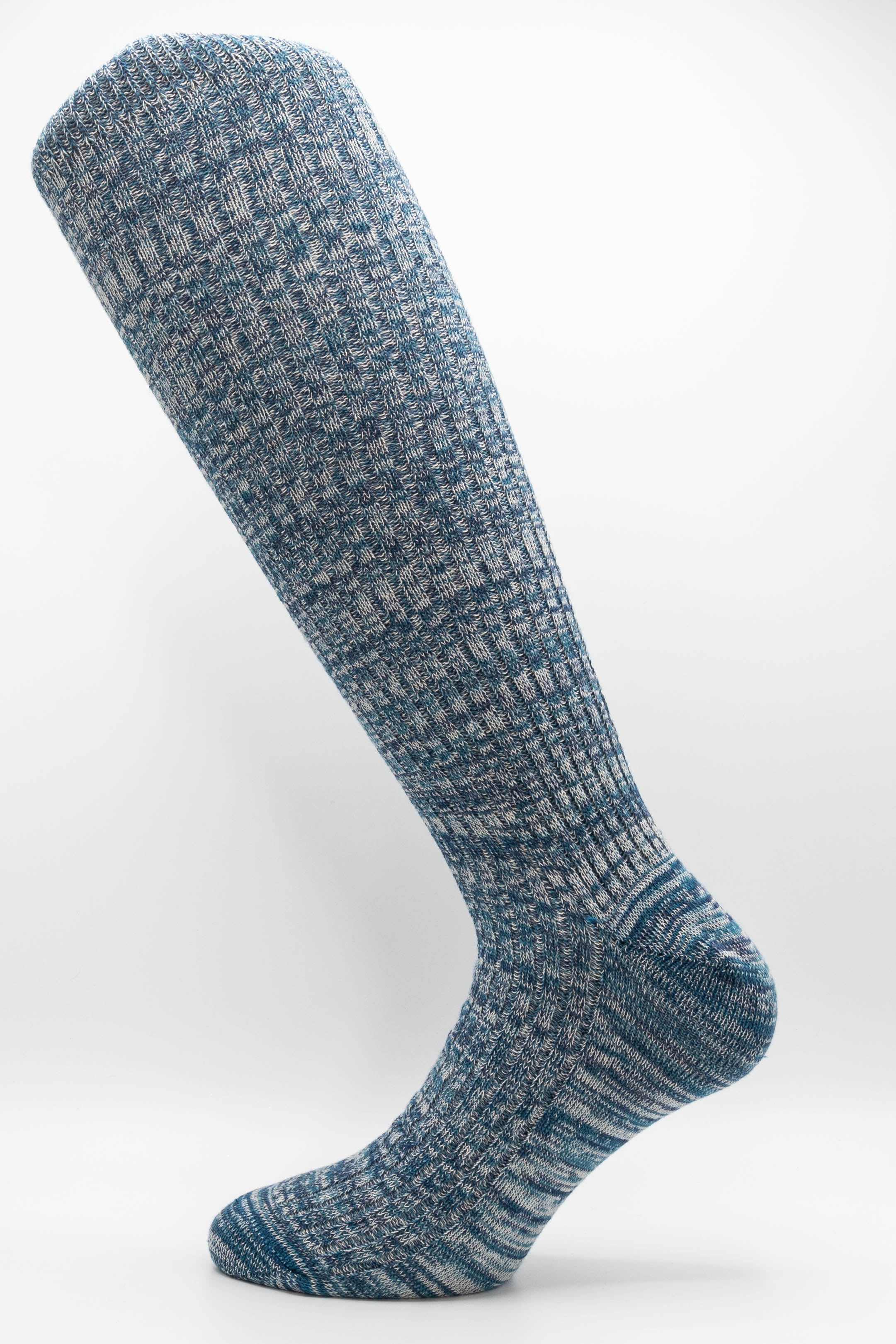 Calza costa melangiata moda uomo