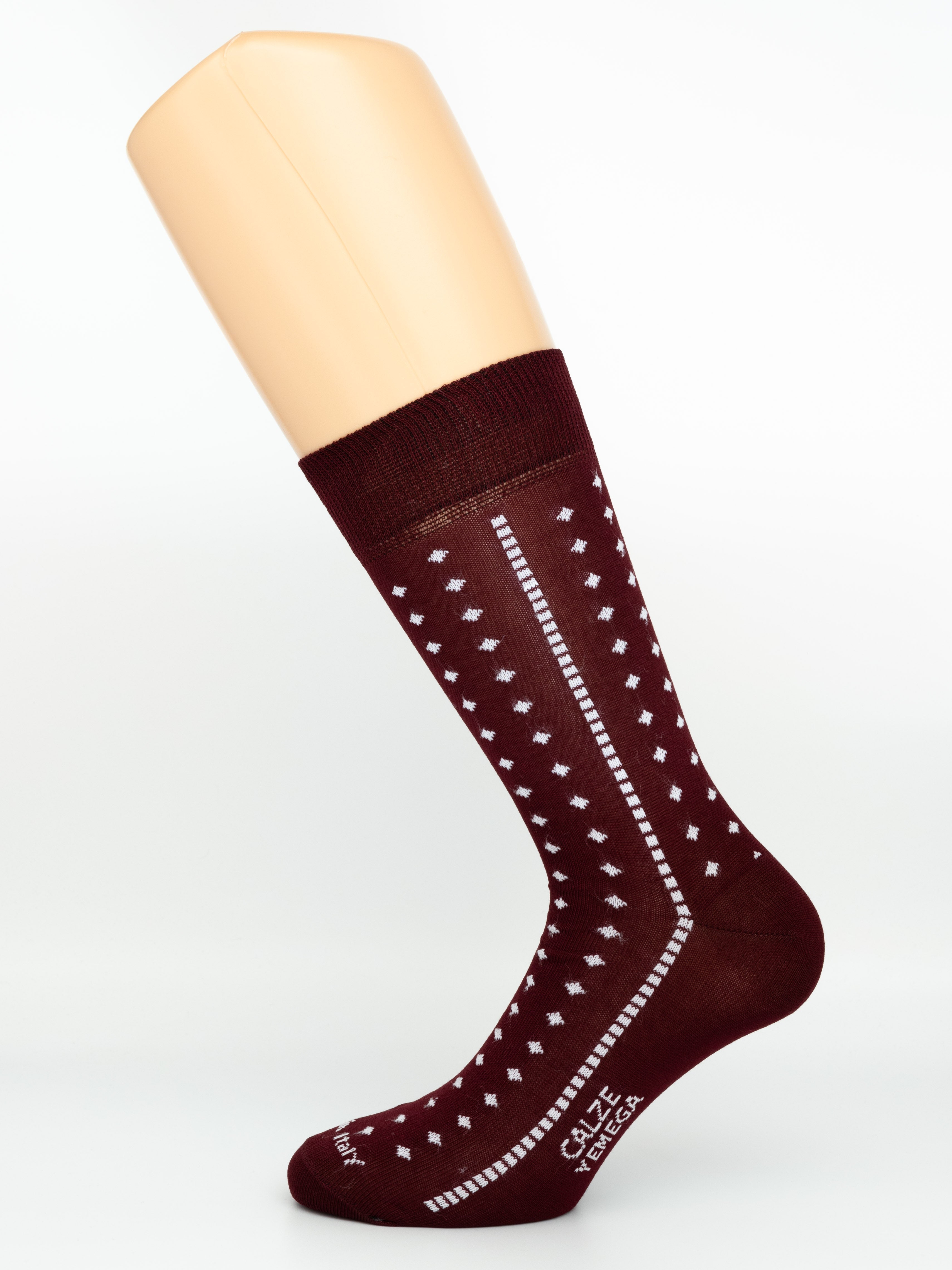 Calza Uomo in Filo di Scozia – quadri e rombi