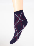 Calza Donna in Filo di Scozia – rombo scarto ago