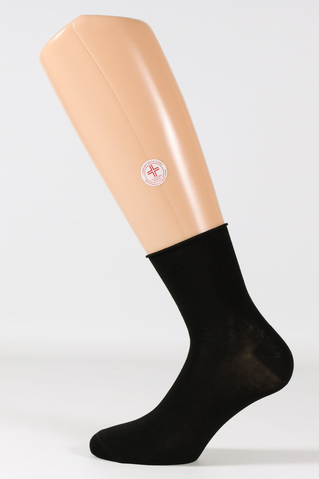 Calza Uomo Rasata Sanitaria in Filo di Scozia Makò – Polsino Taglio Laser