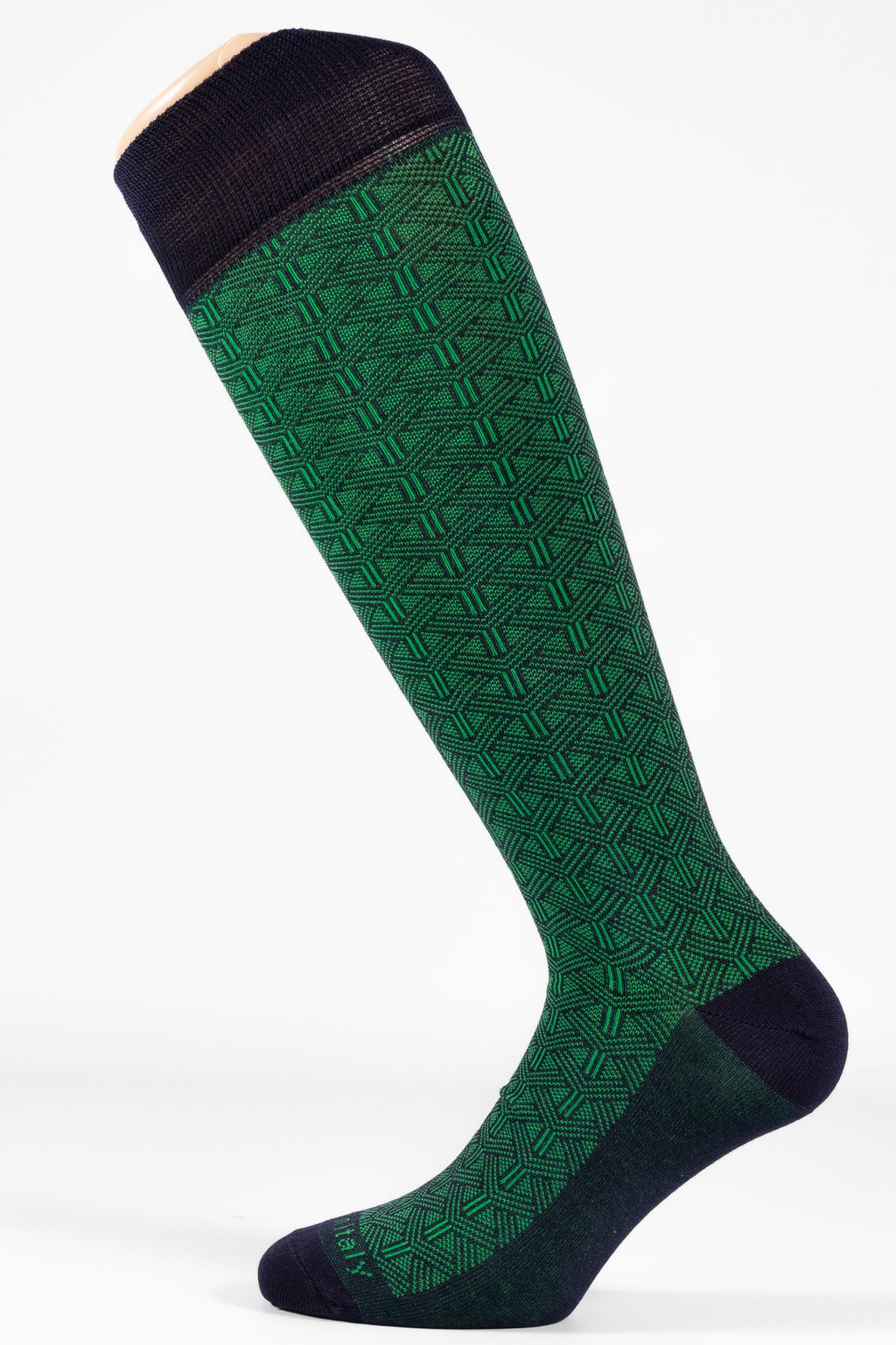 Calza Uomo in Filo di Scozia – Geometrico