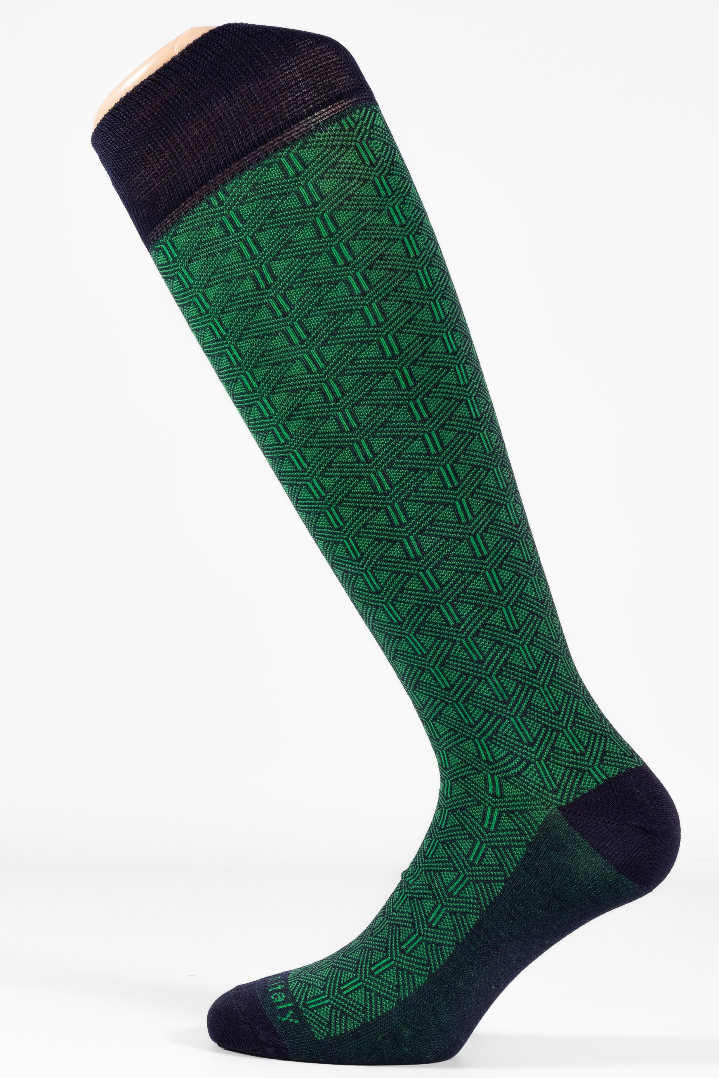 Calza Uomo in Filo di Scozia – Geometrico