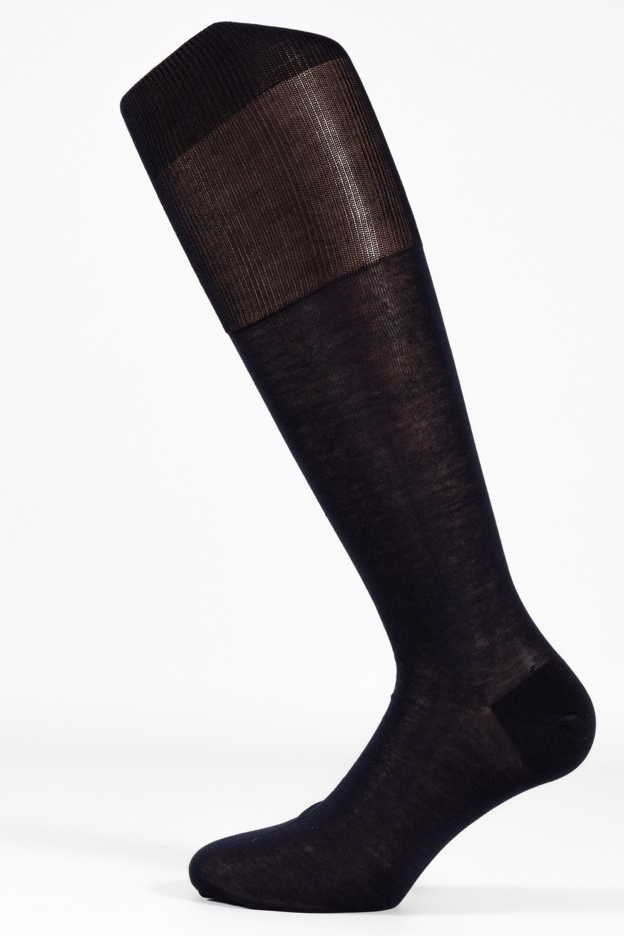 Calza Classica Uomo in Filo di Scozia Makò – Polsino Inglese