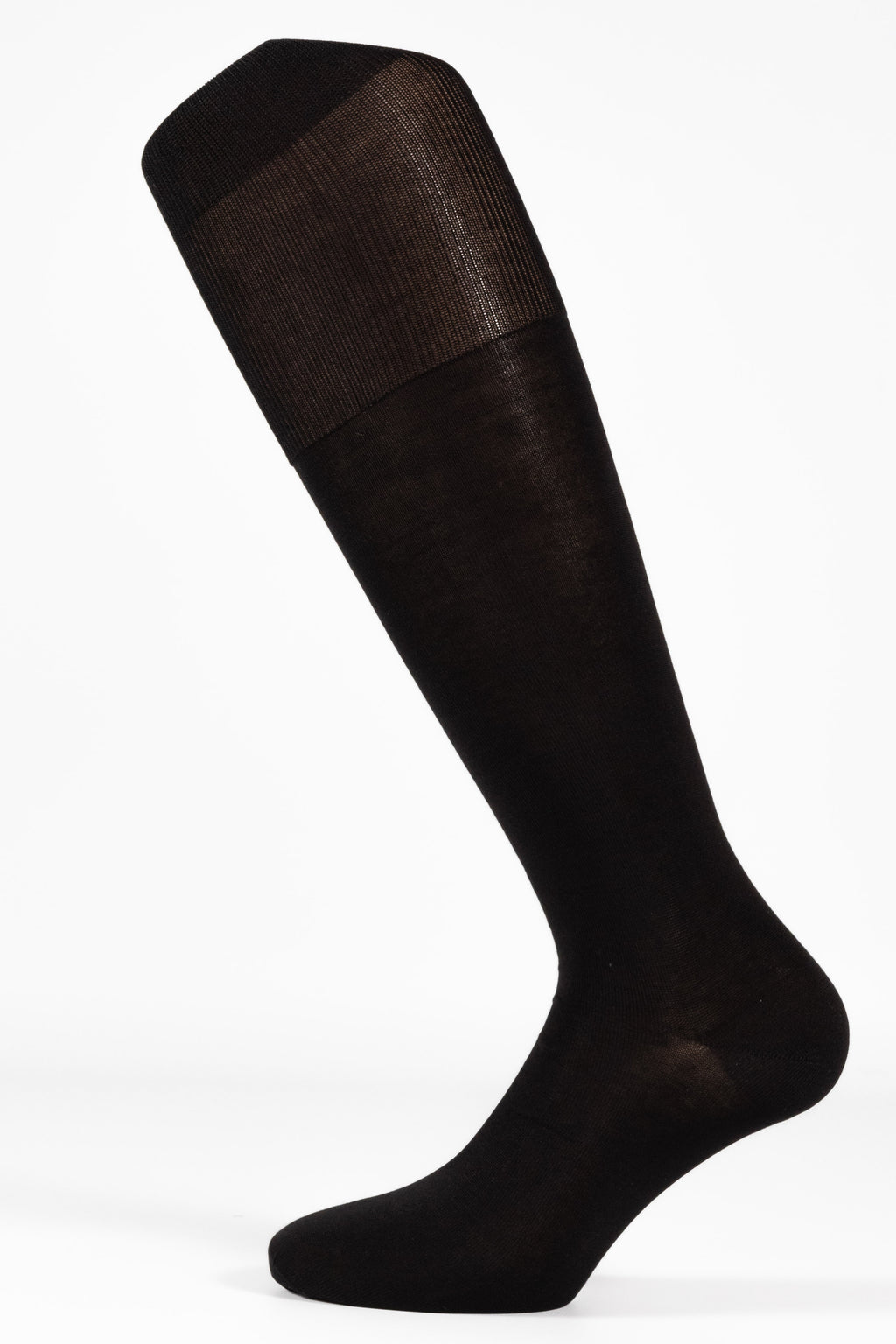 Calza Uomo Rasata a Compressione Graduata in Filo di Scozia Makò