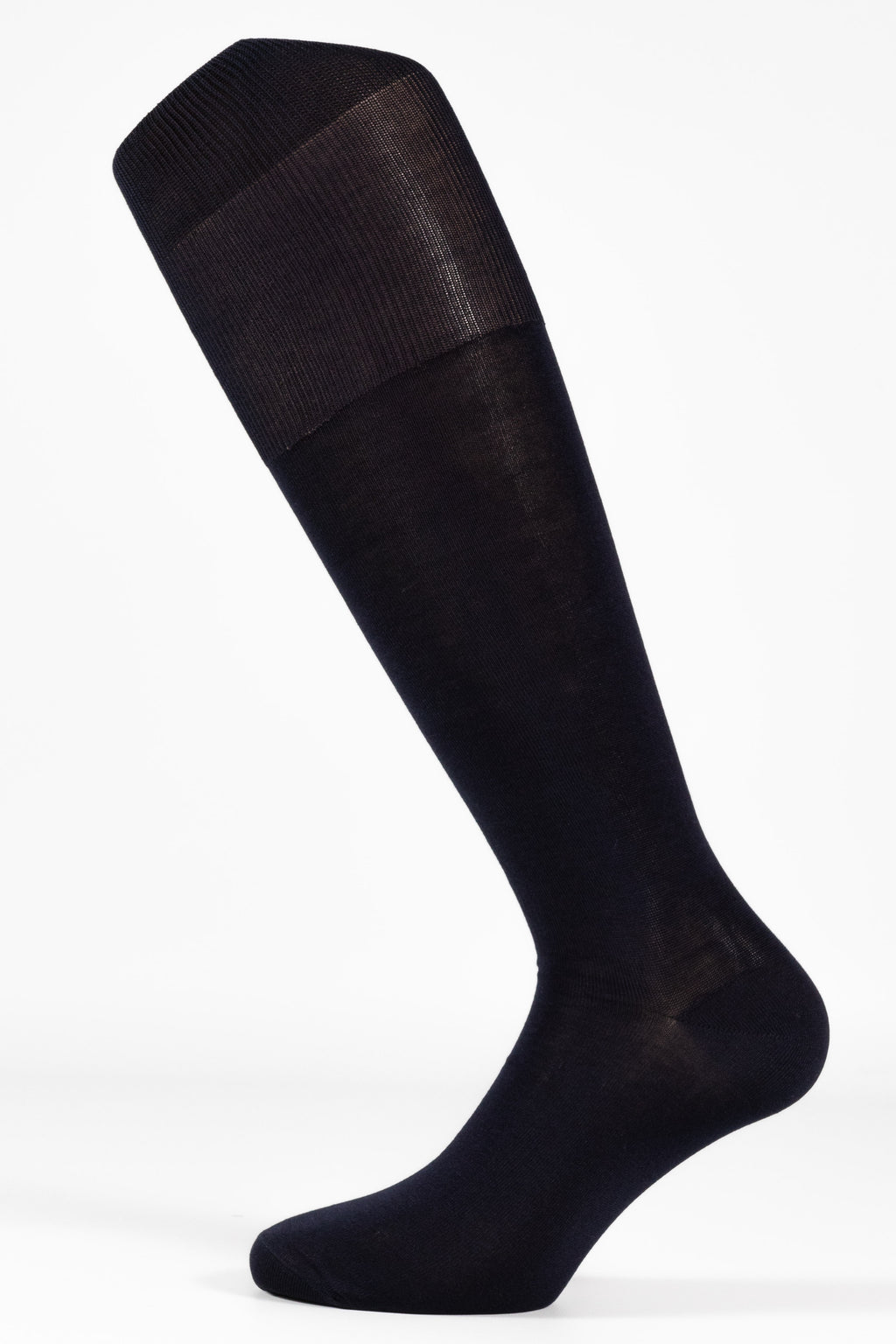 Calza Uomo Rasata a Compressione Graduata in Filo di Scozia Makò