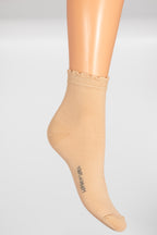 Calza Donna in Filo di Scozia – Polsino Elaborato