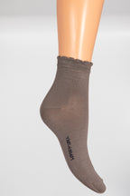 Calza Donna in Filo di Scozia – Polsino Elaborato