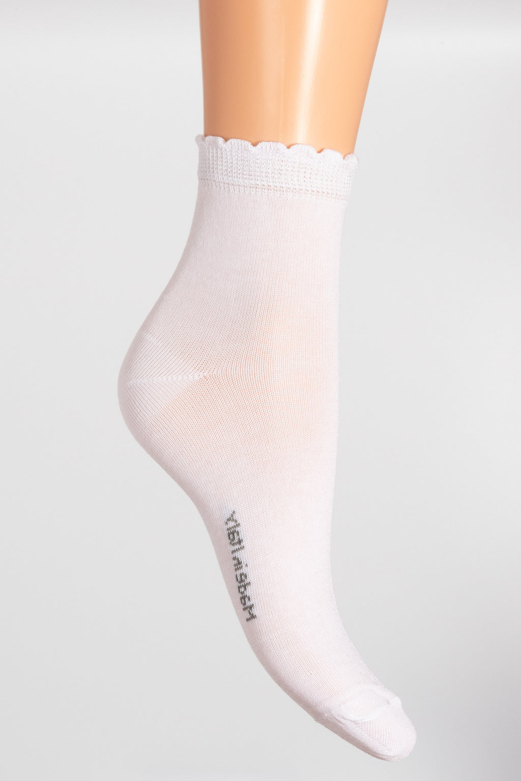 Calza Bimba in Filo di Scozia - polsino elaborato