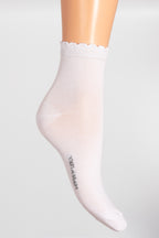 Calza Bimba in Filo di Scozia - polsino elaborato