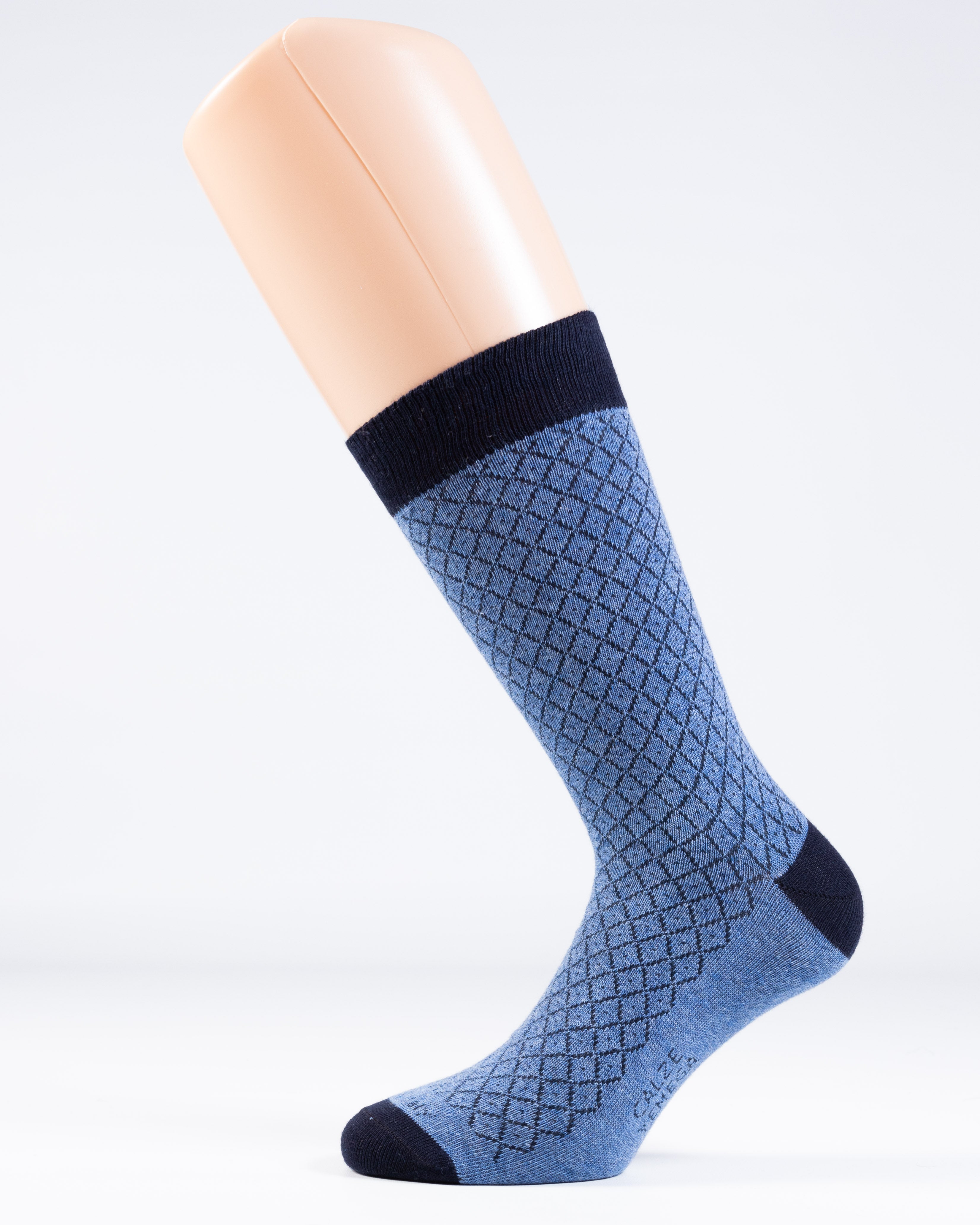 Calza rombi moda uomo