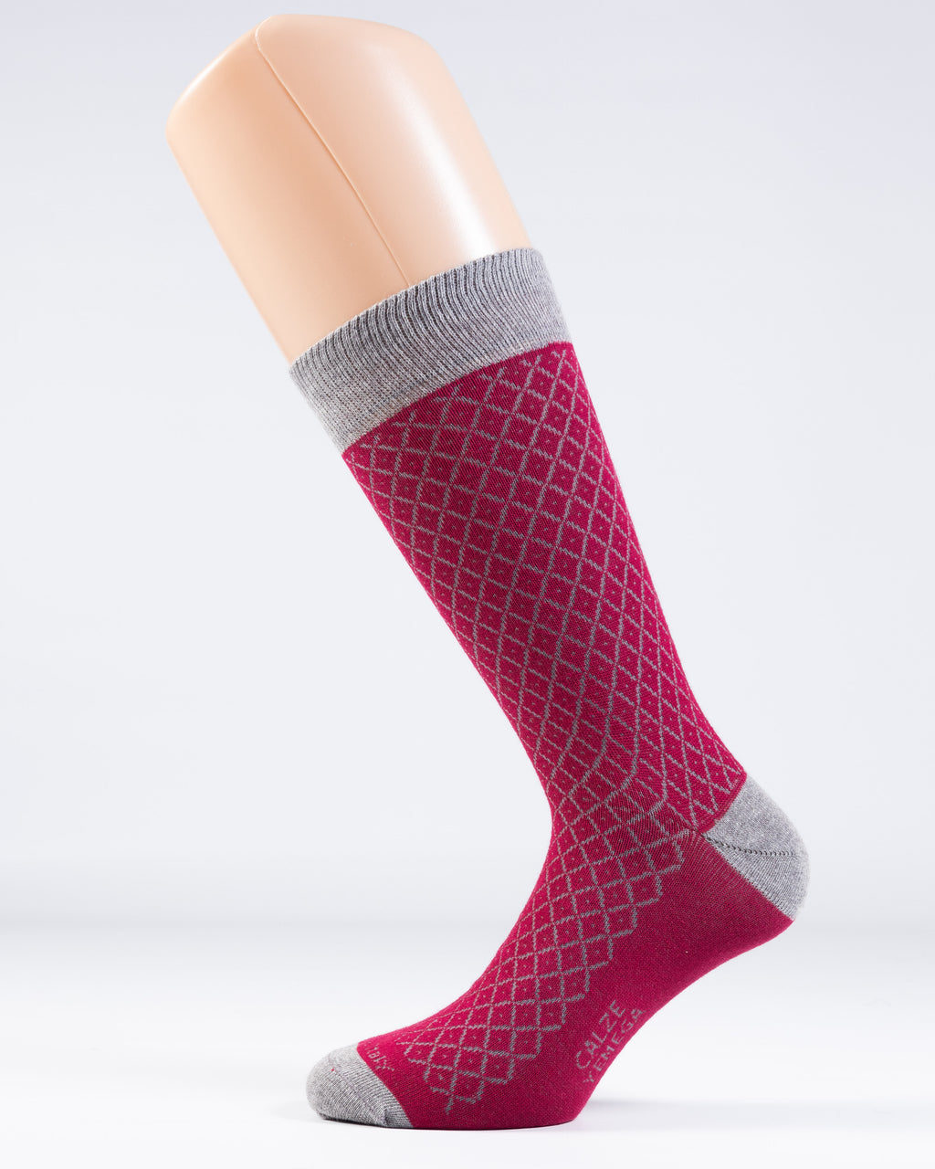 Calza rombi moda uomo