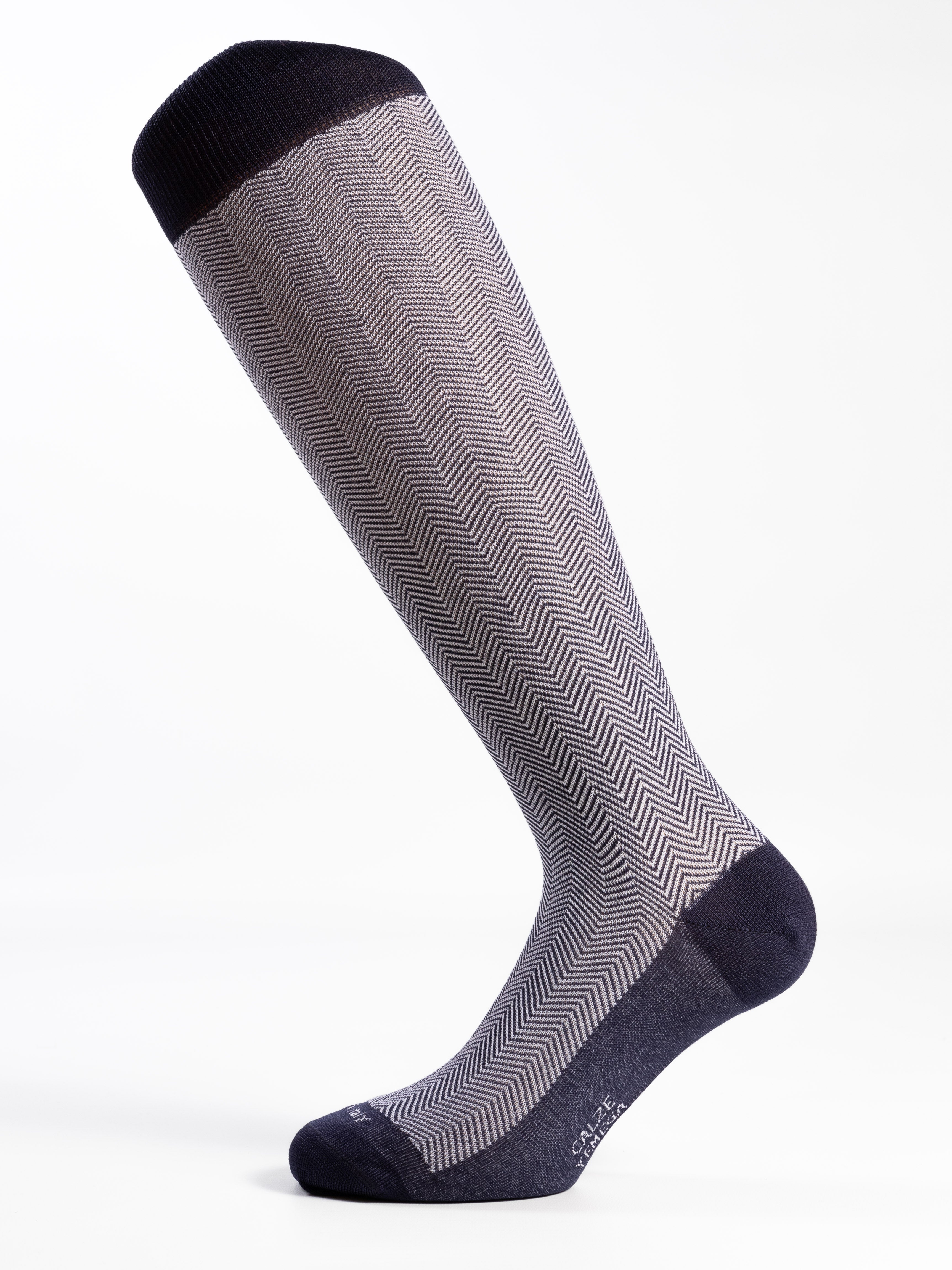 Calza Uomo in Filo di Scozia – spigato