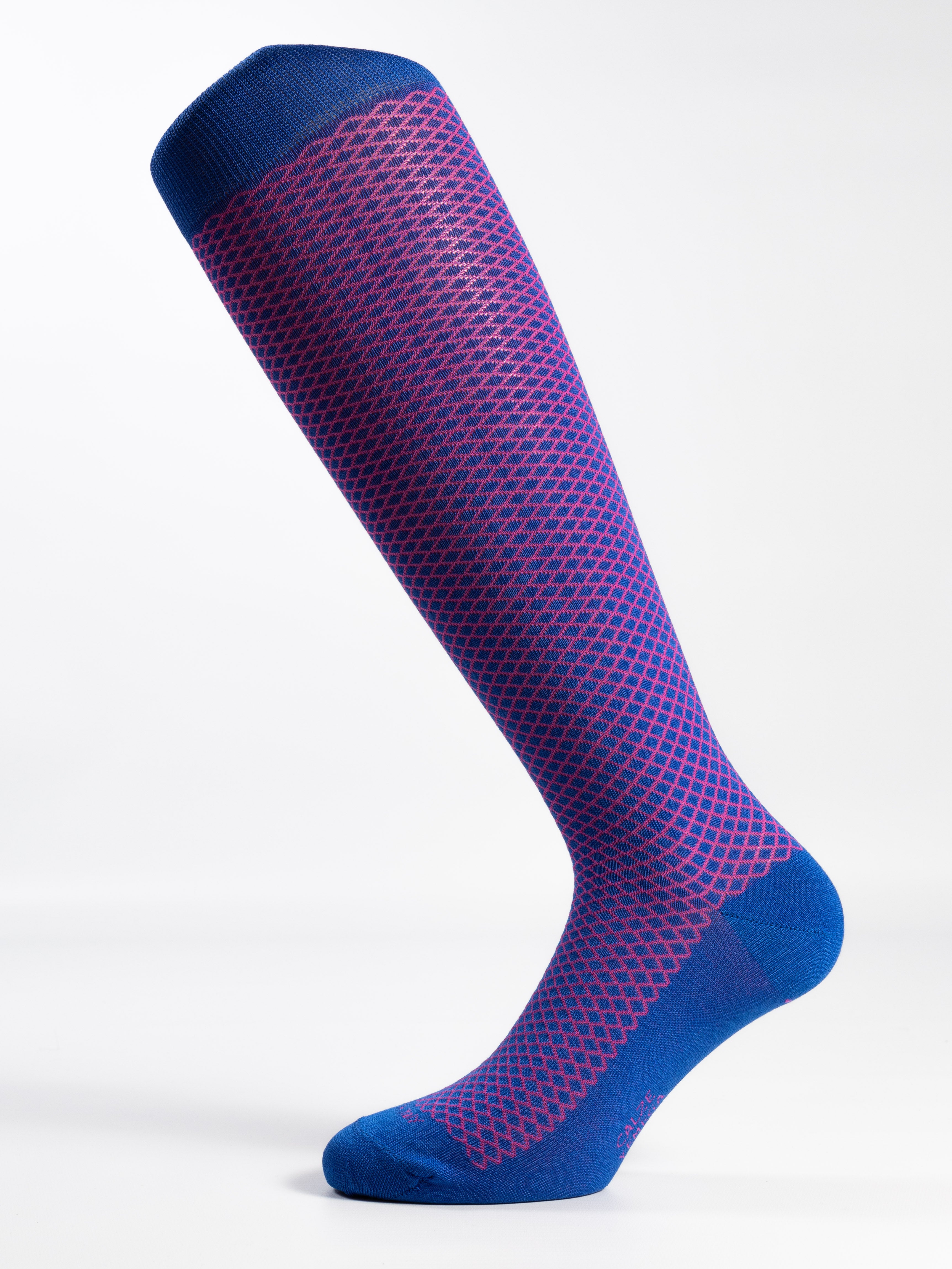 Calza Uomo in Filo di Scozia –  rombi