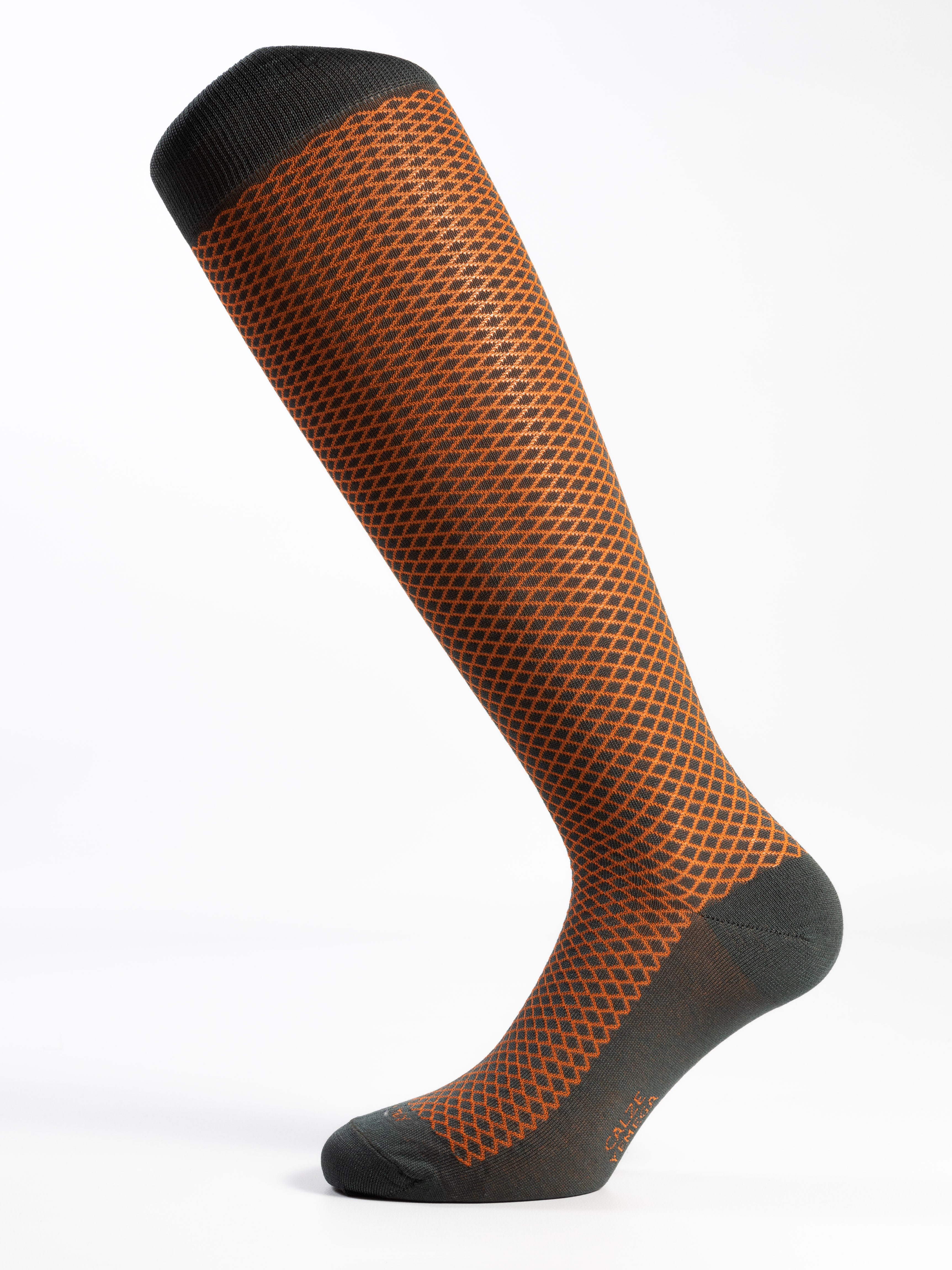 Calza Uomo in Filo di Scozia –  rombi