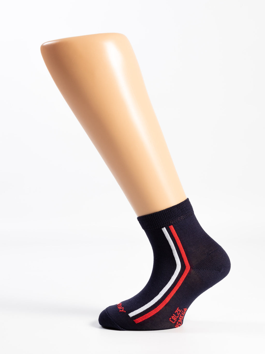 Calza Bimbo in Filo di Scozia - righe verticali