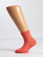 Calza Bimba in Filo di Scozia - traforato rombi