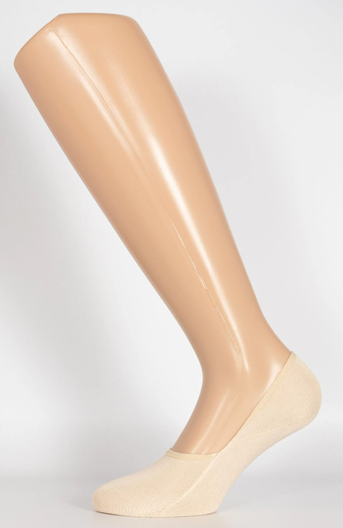 Fantasmino soletta Unisex in Filo di Scozia con silicone